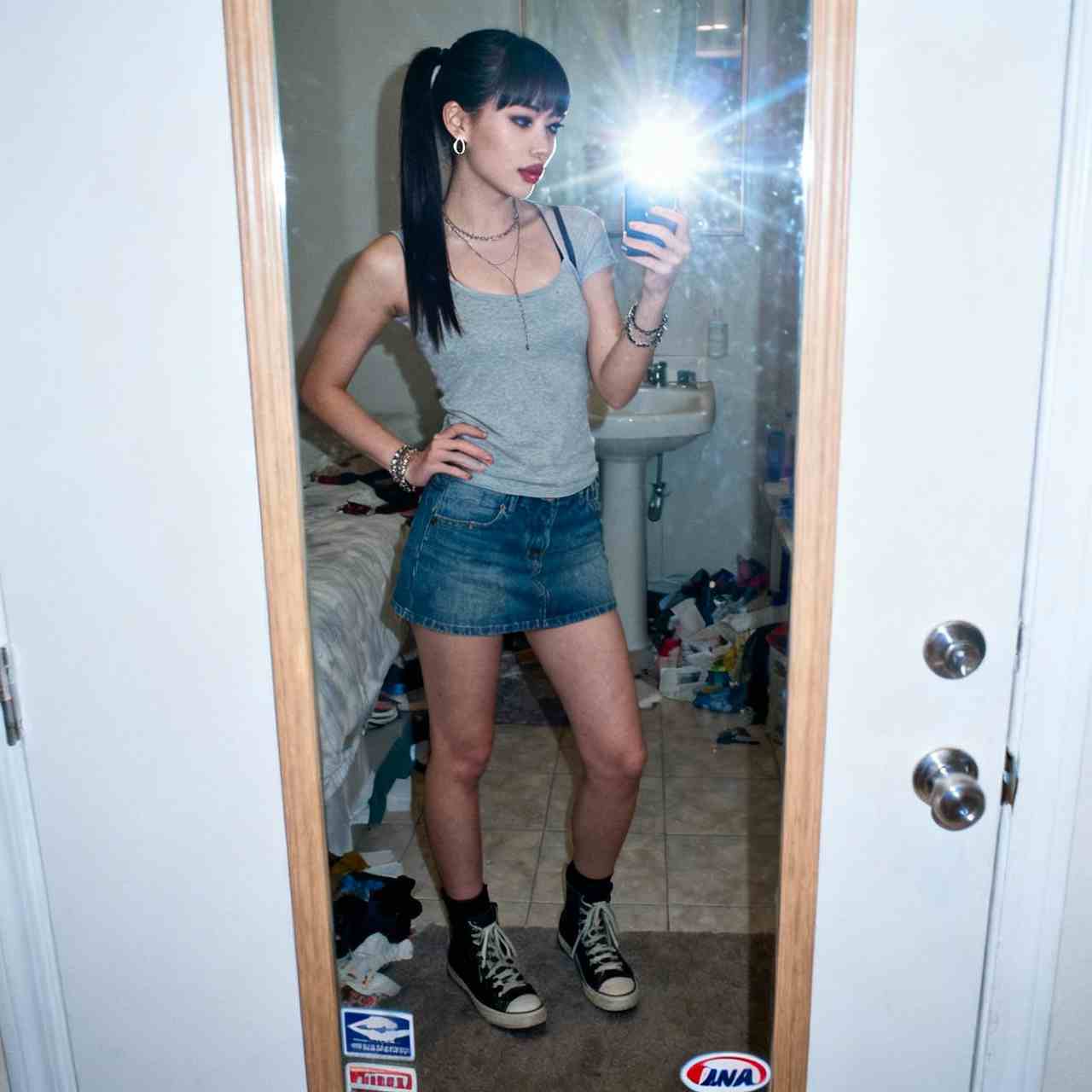 Detailed 2010s Selfie Specs - Image 3